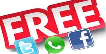 Free Facebook, Twitter & WhatsApp